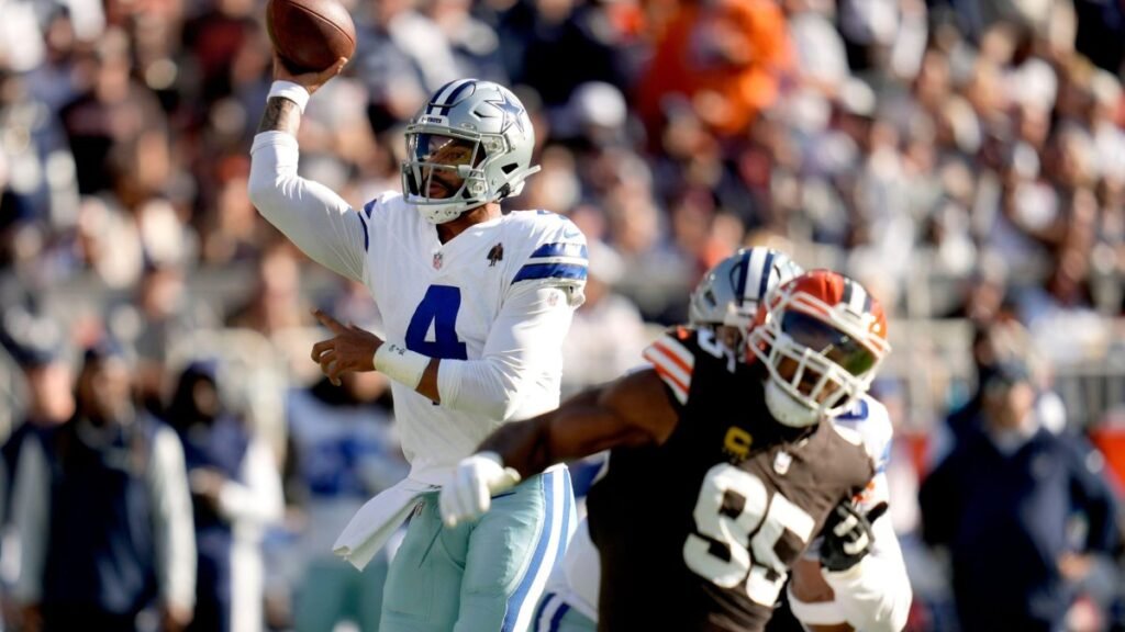 Dallas Cowboys Vs Cleveland Browns Match Player Stats