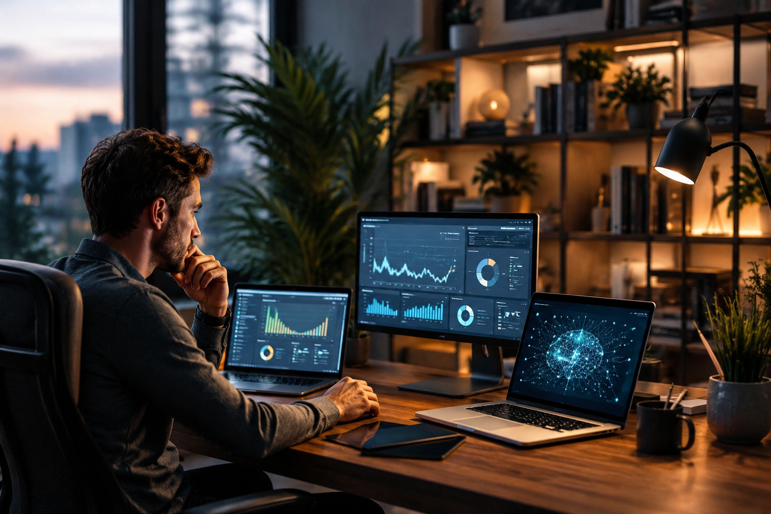 Entrepreneur building multiple side hustles in 2026